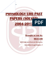 Physio Uhs Solved Past Papers 2nd Year