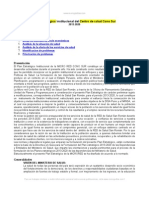 Plan Estrategico Centro Salud Cono Sur Peru