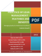 Lean Manufacturing Principles