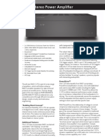 Data Sheet - C 272 Stereo Power Amplifier