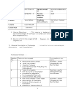 Programme Trimester/Sem Ester Faculty Course Credit-Full