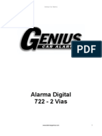 Alarma Genius Digital 722 2vias