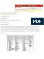 Death Charts Disease and Nakshatra