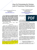 A New Methodology For Determining The Moisture Diffusion Coefficient of Transformer Solid Insulation