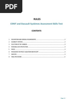 Dassault Systems Competition Rules