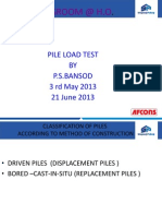 All Type of Pile Load Test