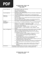 ITL Course Guideline, Course Outline and Paper Format