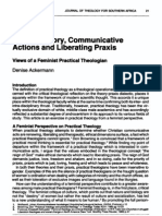 Ackermann - Critical Theory, Communicative Actions and Liberating Praxis