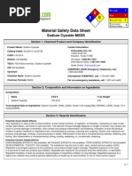 Msds Cyanide