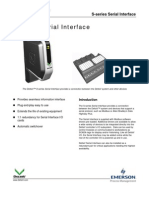 PDS S-Series SerialInterface