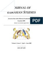 Journal of Eurasian Studies Vol 1,2, Apr-Jun 2009