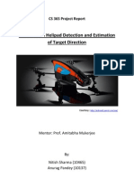 Vision Based Helipad Detection and Estimation of Target Direction