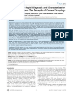 New Strategy For Rapid Diagnosis and Characterization of Fungal Infections: The Example of Corneal Scrapings