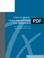 NIDA - (2010) Principios de Tratamiento para La Drogadicción. Una Guía Basada en Las Investigaciones