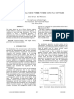 Developing and Analysis of Power Systems Using Psat Software