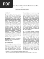 Current U.S. Army Corps of Engineers' Policy and Guidance For Seismic Design of Dams-Anjana Chudgar and Enrique E. Matheu