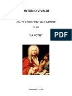 Antonio Vivaldi: Flute Concerto in G Minor