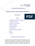 Análisis Crítico Del Discurso Político, Xavier Laborda