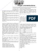 Lista - Forcas Intermoleculares