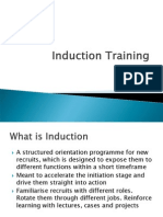 Induction Training Process