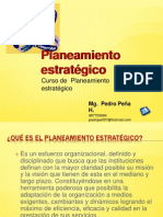 Curso de Planeamiento Estratégico - Pedro Peña H