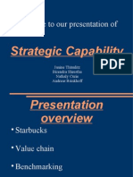 Strategic Capability Starbucks