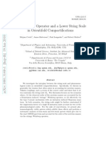 The Weinberg Operator and A Lower String Scale in Orientifold Compactifications