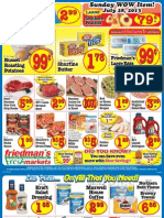 Friedman's Freshmarkets - Weekly Ad - July 25-31, 2013