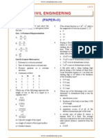 IES OBJ Civil Engineering 2007 Paper II