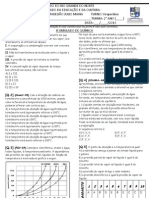 Ii Avaliação de Química Tipo (2° Ano) Gabarito