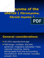 Leiomyoma of The Uterus