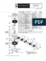 Replacement Parts: Accelerator Model D-2