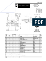 Re Place Ment Parts: Wet Pipe Alarm Valve Model E