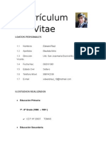 Curriculum Vitae Edwardraul