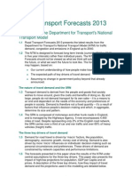 Road Transport Forecasts 2013