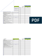 Result: Document Name(s) Name of QA Reviewer Document Author Date of QA Review