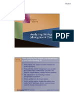 Analyzing Strategic MGMT Cases