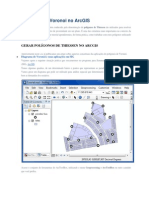 Diagrama de Voronoi No ArcGIS