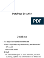 Database Security