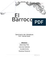 El Barroco y Sus Consecuencias en Las Manifestaciones Artísticas en Europa