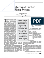 Qualification of Purified Water Systems PDF