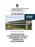 Investigacion Etnolinguistica