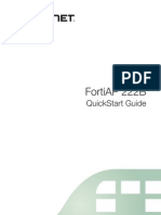 Fortiap 222B: Quickstart Guide