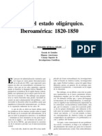 Hacia El Estado Oligárquico 1820-1850