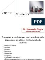 Chemistry in Cosmetics