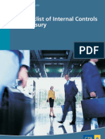 Checklist of Internal Controls For Treasury