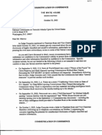 DM B7 White House 1 of 2 FDR - 10-20-03 Letters From Monheim and Gonzeles Re Unauthorized Disclosures 420