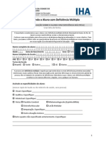 Ficha de Dados Sobre Avaliação Do Aluno Com Deficiência Múltipla PDF