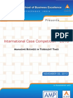 ICBM's International Case Competition 2013