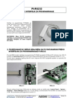 PI-RS232: Rs-232 Interfejs Za Programiranje 1. Opis